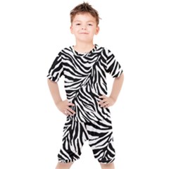 Zebra 1 Kids  Tee And Shorts Set by dressshop