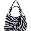 Zebra 1 Double Compartment Shoulder Bag View2