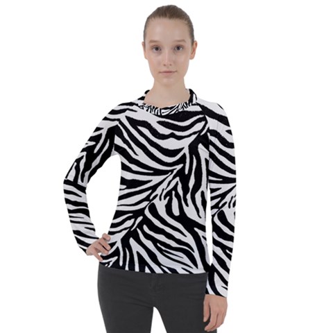 Zebra 1 Women s Pique Long Sleeve Tee by dressshop