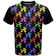 Balloon Dogs Galore  Men s Cotton Tee by BalloonyToony