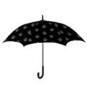 Creepy Skull Doll Motif Print Pattern Hook Handle Umbrellas (Large) View3