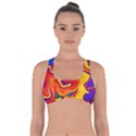 Gay Pride Swirled Colors Got No Strings Sports Bra View1