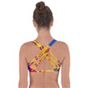 Gay Pride Swirled Colors Got No Strings Sports Bra View2