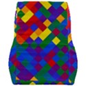 Gay Pride Diagonal Pixels Design Car Seat Back Cushion  View2