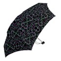 Lines And Dots Motif Geometric Seamless Pattern Mini Folding Umbrellas View2