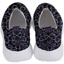 Lines And Dots Motif Geometric Seamless Pattern No Lace Lightweight Shoes View4