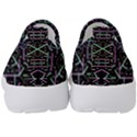 Lines And Dots Motif Geometric Seamless Pattern Kids  Slip On Sneakers View4