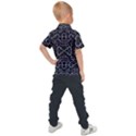 Lines And Dots Motif Geometric Seamless Pattern Kids  Polo Tee View2