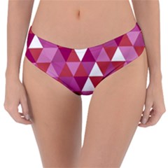 Lesbian Pride Alternating Triangles Reversible Classic Bikini Bottoms by VernenInk