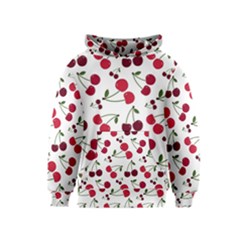 Cute Cherry Pattern Kids  Pullover Hoodie