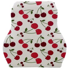 Cute Cherry Pattern Car Seat Velour Cushion  by TastefulDesigns