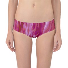 Lesbian Pride Abstract Smokey Shapes Classic Bikini Bottoms by VernenInk