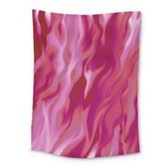 Lesbian Pride Abstract Smokey Shapes Medium Tapestry by VernenInk