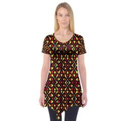 Rby-187 Short Sleeve Tunic  by ArtworkByPatrick