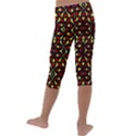 Rby-187 Kids  Lightweight Velour Capri Leggings  View4