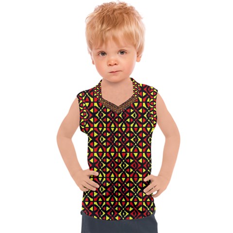 Rby-187 Kids  Sport Tank Top by ArtworkByPatrick