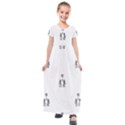 Love Symbol Drawing Kids  Short Sleeve Maxi Dress View1