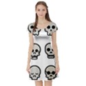 Avatar Emotions icon Short Sleeve Skater Dress View1