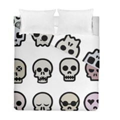 Avatar Emotions Icon Duvet Cover Double Side (full/ Double Size) by Sudhe