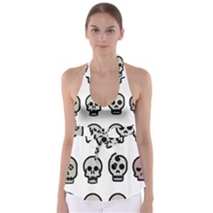 Avatar Emotions Icon Babydoll Tankini Top by Sudhe