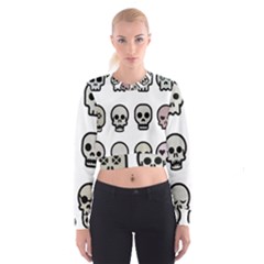 Avatar Emotions Icon Cropped Sweatshirt by Sudhe