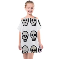 Avatar Emotions Icon Kids  One Piece Chiffon Dress