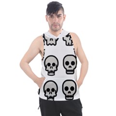 Avatar Emotions Icon Men s Sleeveless Hoodie