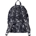 Black And White Intricate Geometric Print The Plain Backpack View3