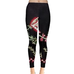 Peace Flower Leggings  by DeneWestUK