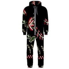 Peace Flower Hooded Jumpsuit (men)  by DeneWestUK