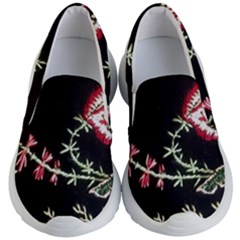 Peace Flower Kids Lightweight Slip Ons by DeneWestUK