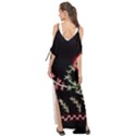 Peace Flower Maxi Chiffon Cover Up Dress View2