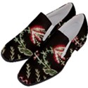 Peace Flower Women Slip On Heel Loafers View2