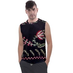 Peace Flower Men s Regular Tank Top