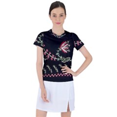 Peace Flower Women s Sports Top