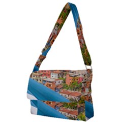 Santa Ana Hill, Guayaquil Ecuador Full Print Messenger Bag (l) by dflcprintsclothing