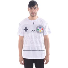 Ipaused2 Men s Sport Mesh Tee