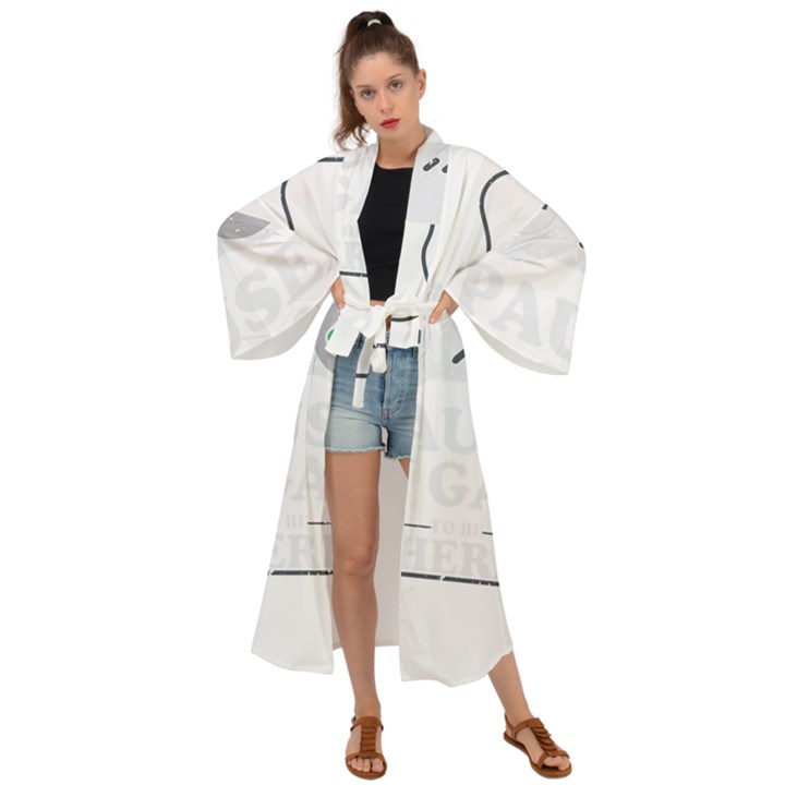 Ipaused2 Maxi Kimono