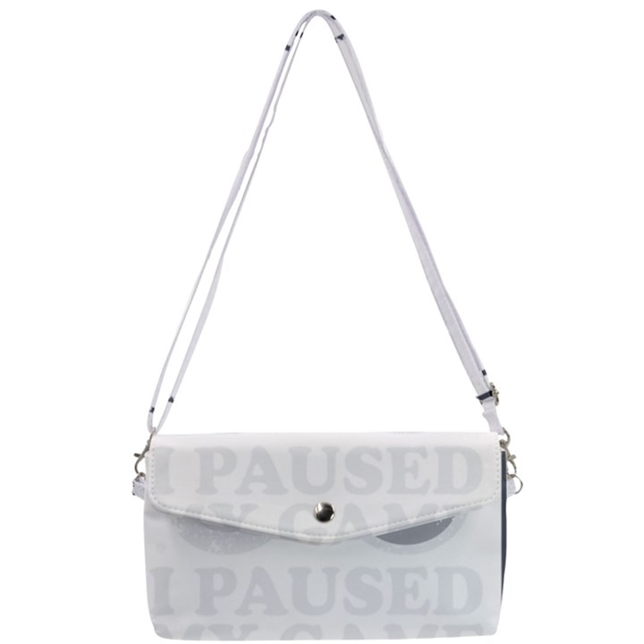 Ipaused2 Removable Strap Clutch Bag