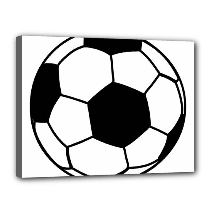 Soccer Lovers Gift Canvas 16  x 12  (Stretched)