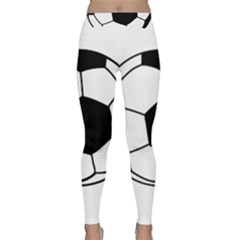 Soccer Lovers Gift Classic Yoga Leggings by ChezDeesTees