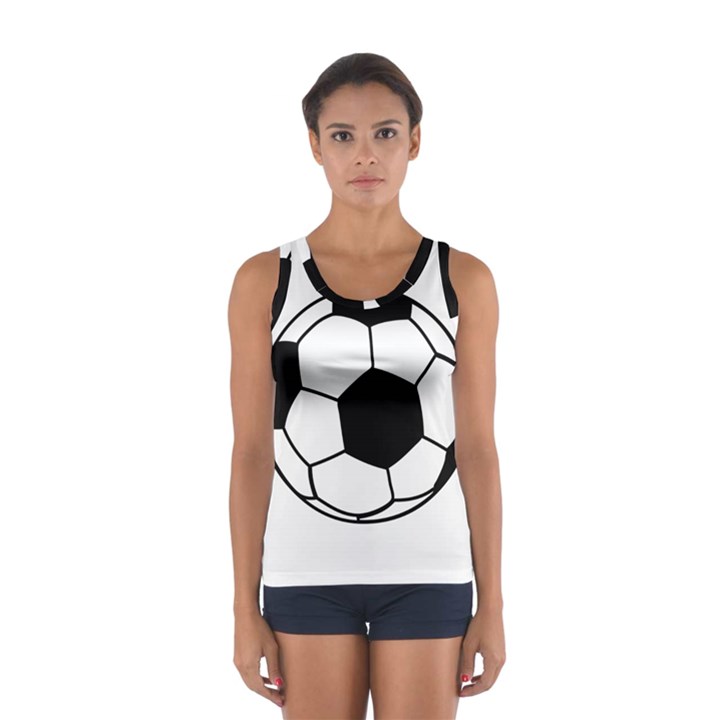 Soccer Lovers Gift Sport Tank Top 