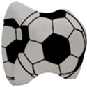 Soccer Lovers Gift Velour Head Support Cushion View3