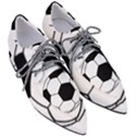 Soccer Lovers Gift Pointed Oxford Shoes View3