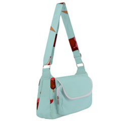 Ice Cream Pattern, Light Blue Background Multipack Bag