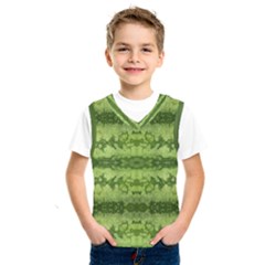 Watermelon Pattern, Fruit Skin In Green Colors Kids  Sportswear