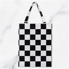 Chess Board Background Design Classic Tote Bag by Vaneshart