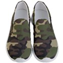 Texture military camouflage-repeats seamless army green hunting Men s Lightweight Slip Ons View1