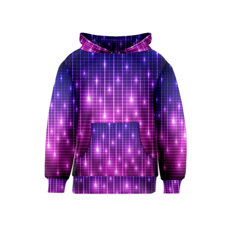 Shiny Stars Kids  Pullover Hoodie