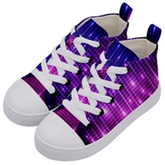 Shiny Stars Kids  Mid-top Canvas Sneakers by Sparkle